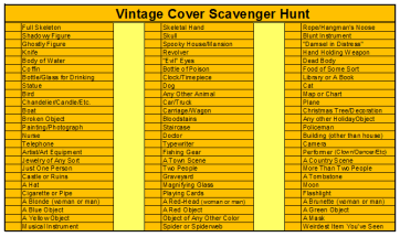 Vintage Golden Scavenger 2016